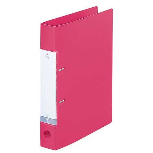 LIHITLAB. Ｄ型リングファイルG2230 A4S 46mm 赤 10冊 2147345073899