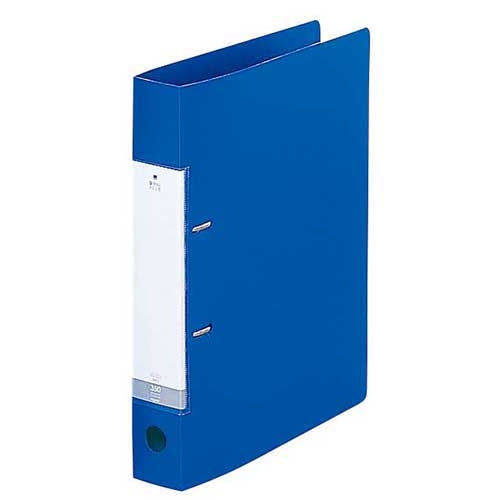 LIHITLAB. Ｄ型リングファイルG2230 A4S 46mm 青 10冊 2147345073929