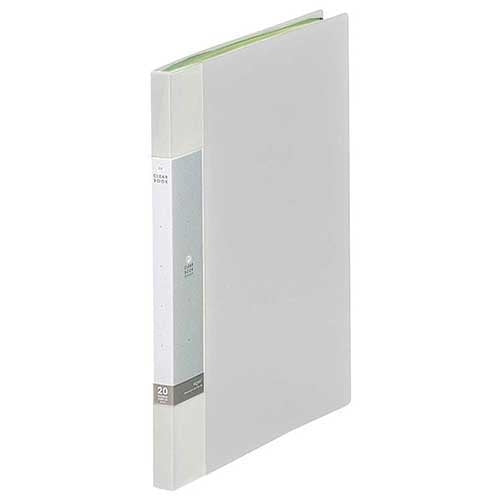 LIHITLAB. クリヤーブック20P G3201-0 白 10冊 2147345075404