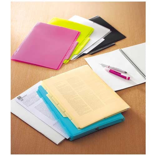 Sekisei 6 index folder A4 ACT-906-21 pink 4974214150782
