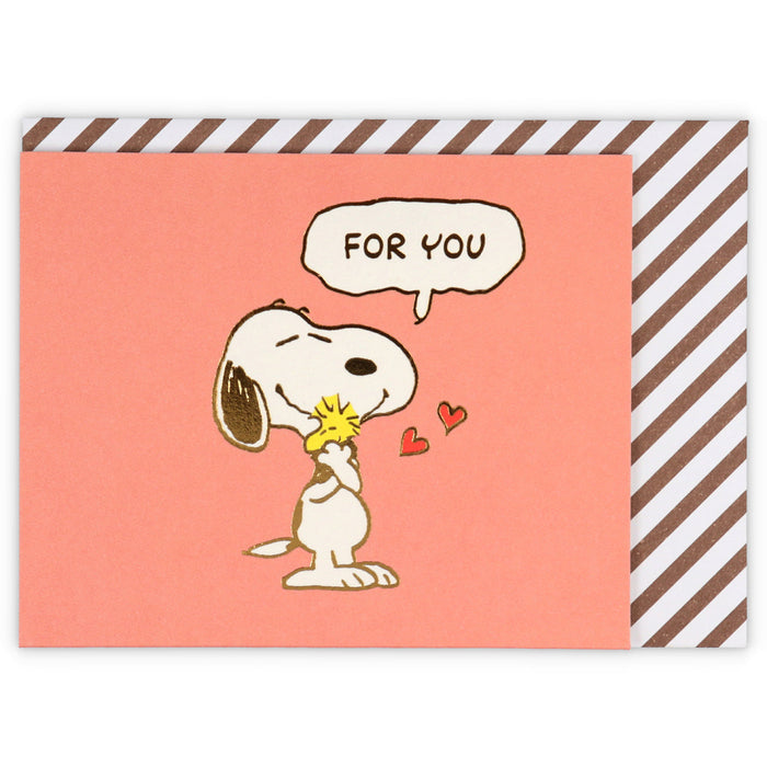 Japan Hallmark Snoopy Heart Hug II [Mehrzweck-/3D-Minikarte] 818036 4961099818036 (6er-Set)