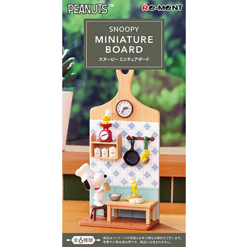 Re-ment SNOOPY MINIATURBOARD 4521121700304