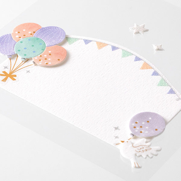 ミドリ ２５５２ＰＣＭタイトルＳフウセンガラ 82552006　4902805825528（5セット）