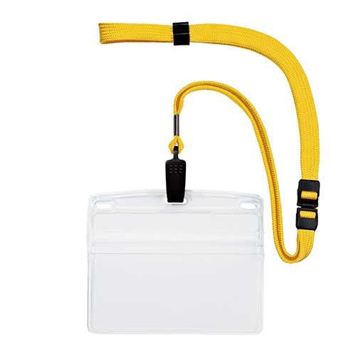 オープン工業 吊下げ名札 ソフト横特大 NL-21-YE 10枚 黄 4970115560279