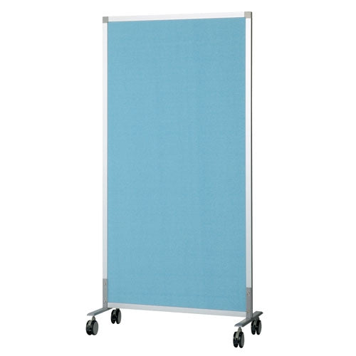 PLUS（プラス）オフィス家具 パネル RFSCR3-BLXCA ブルー キャスター付　