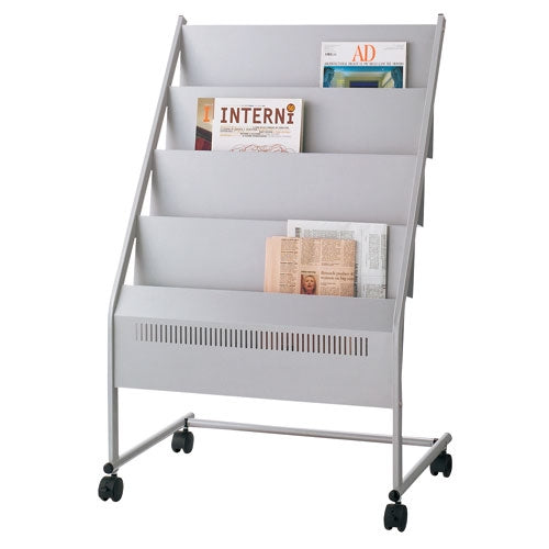 PLUS（プラス）オフィス家具 ☆マガジンスタンド NMS-340 3列4段　4542883003915