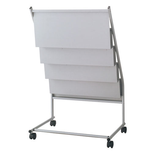 PLUS（プラス）オフィス家具 ☆マガジンスタンド NMS-340 3列4段　4542883003915