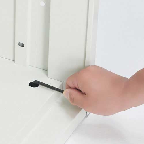 PLUS（プラス）オフィス家具 JLストレージ オープン保管庫 JL-A40E WH　