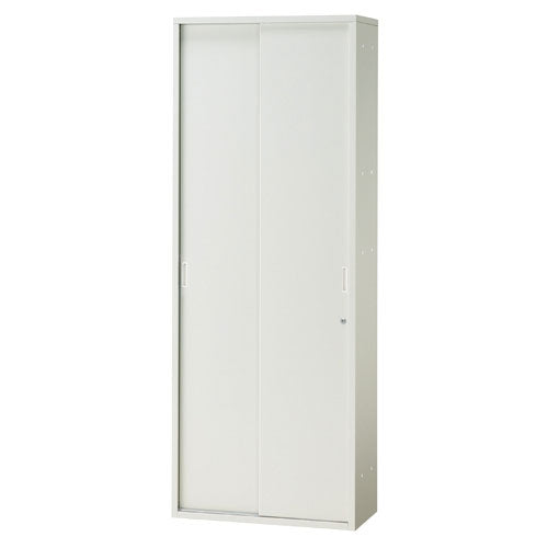 PLUS（プラス）オフィス家具 JLストレージ 引違い保管庫 JL-A185S WH　