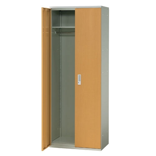 PLUS（プラス）オフィス家具 JLストレージ 両開き保管庫 JL-A185A WM　