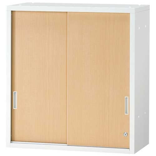 PLUS（プラス）オフィス家具 JLストレージ 引違い保管庫 JL-A75S WM　