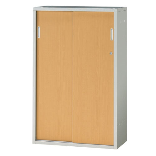 PLUS（プラス）オフィス家具 JLストレージ 引違い保管庫 JL-A110S WM　