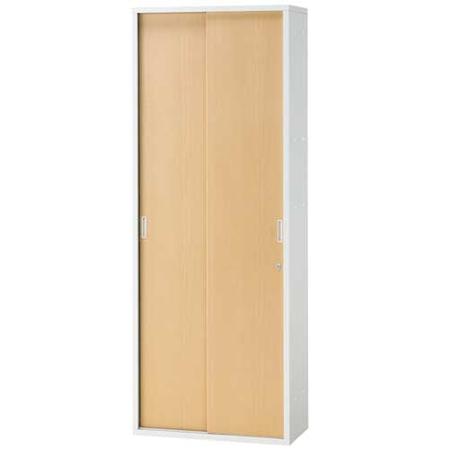 PLUS（プラス）オフィス家具 JLストレージ 引違い保管庫 JL-A185S WM　