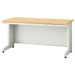 PLUS（プラス）オフィス家具 平机 RJ-147H WM/W4 ホワイトメープル　