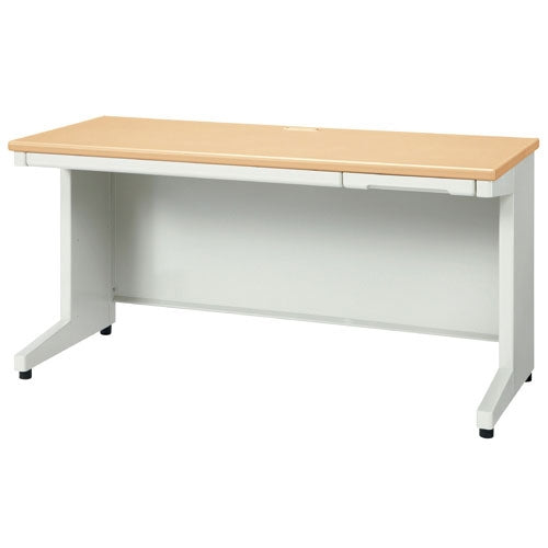 PLUS（プラス）オフィス家具 平机 RJ-146H WM/W4 ホワイトメープル　