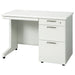 PLUS（プラス）オフィス家具 片袖机 RJ-106D-3 ホワイト 引出D　