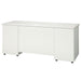 PLUS（プラス）オフィス家具 両袖机 RJ-166D-33 WS/W4 ホワイト　