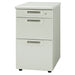 PLUS（プラス）オフィス家具 脇机3段 RJ-046D-D3 エルグレー 引出D　