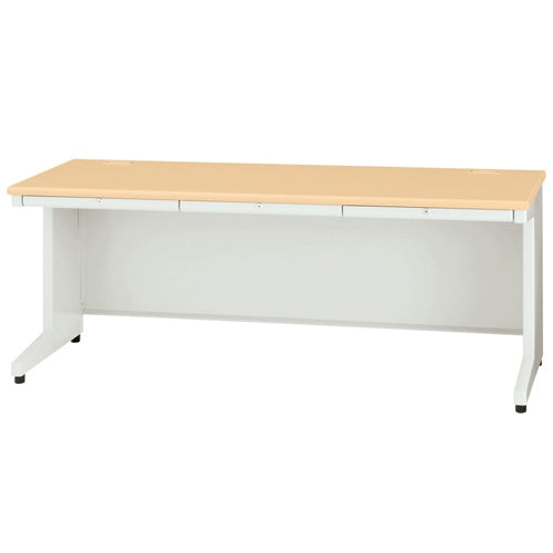 PLUS（プラス）オフィス家具 平机 RJ-166D-33 WM/W4 ホワイトメープル　