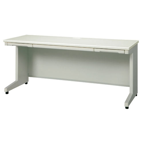 PLUS（プラス）オフィス家具 平机 RJ-166H LGY/LGY エルグレー　