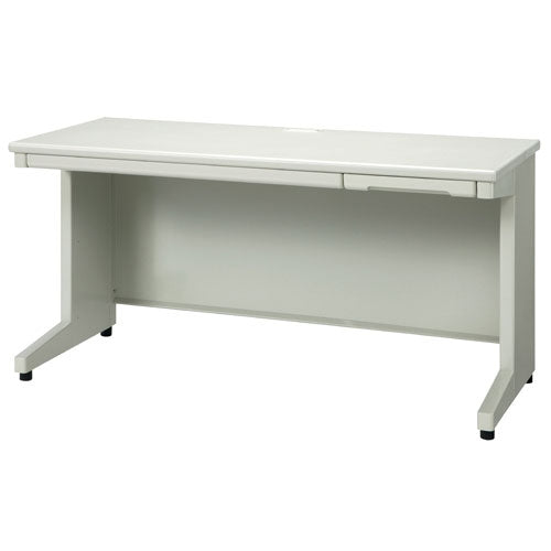 PLUS（プラス）オフィス家具 平机 RJ-146H LGY/LGY エルグレー　