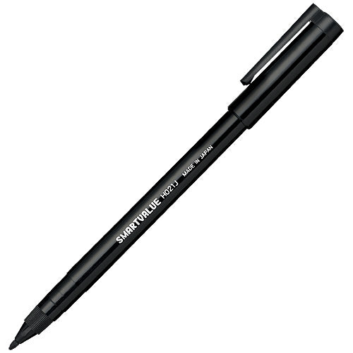 Ручка для подписи на водной основе Smart Value, 10 черных H021J-BK-10P 4547345037873
