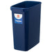 スマートバリュー 持ち手付きゴミ箱角型13L ブルー N155J-B 4547345038115