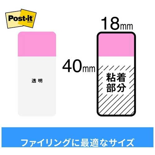 スリーエムジャパン Post-it丈夫なインデックス 6861S-2混色 4548623810584