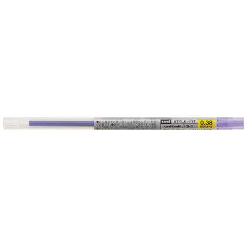 Mitsubishi Pencil Gel Refill 0.38mm UMR10938.12 Violet 4902778093061