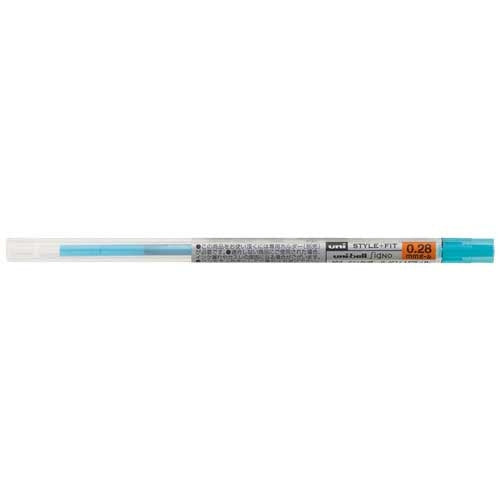 Mitsubishi Pencil Gel Refill 0.28mm UMR10928.48 Sky Blue 4902778092972