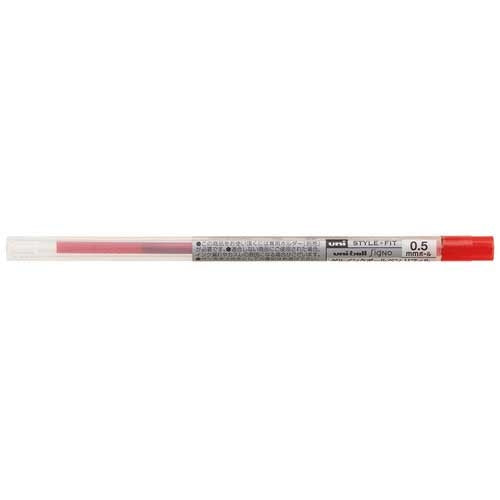 Mitsubishi Pencil Gel Refill 0.5mm UMR10905.15 Red 4902778093245 (10 sets)
