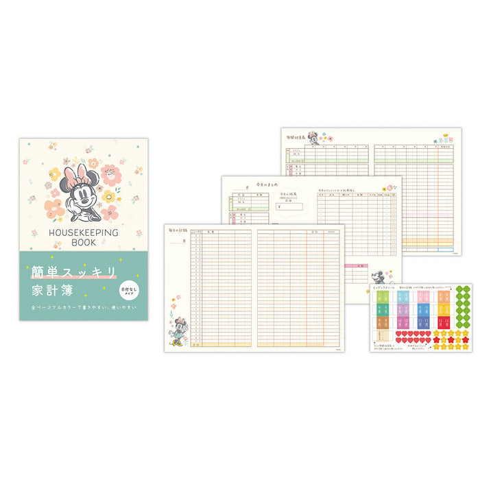 日本 Hallmark Kakeibo DN 米妮/花 837990 4961099837990 (6 套)
