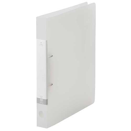 LIHITLAB. DリングファイルG2220-1 A4S 34mmクリヤー 4903419111137