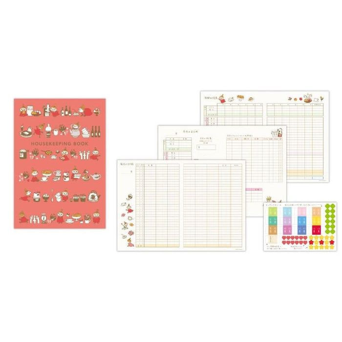 Japan Hallmark Moomin Little My Snack Time [Libro dei conti familiare semplice e rinfrescante/Nessun tipo di data] 847968 4961099847968 (Set di 6)
