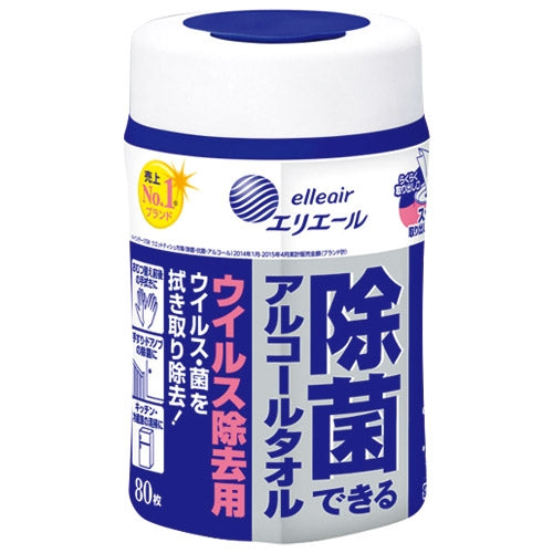 大王製紙 除菌できるアルコールタオル本体 80枚 4902011731149