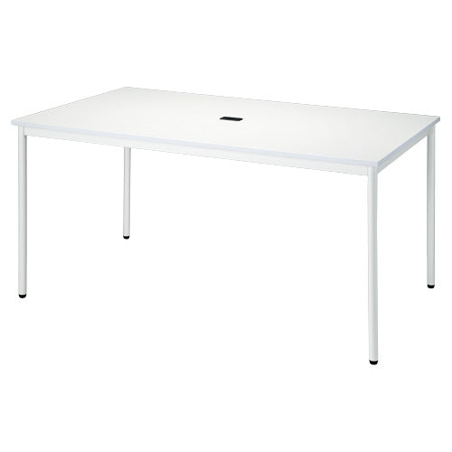 PLUS（プラス）オフィス家具 テーブル RM-1590 ホワイト　4942646060122