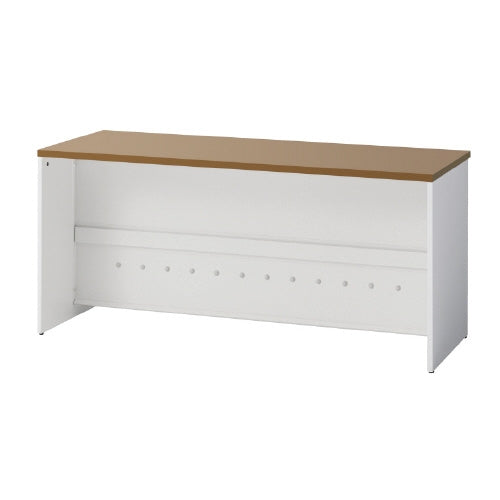 PLUS（プラス）オフィス家具 ローカウンター BF-15L T2/M4 シルバー　