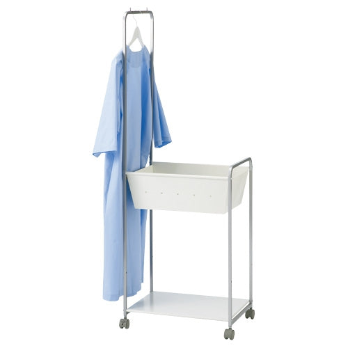 PLUS（プラス）オフィス家具 ★脱衣ワゴン DS-2H ハンガー付　