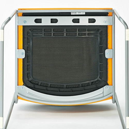 PLUS（プラス）オフィス家具 会議イス CM270-MZX レザー オレンジ　