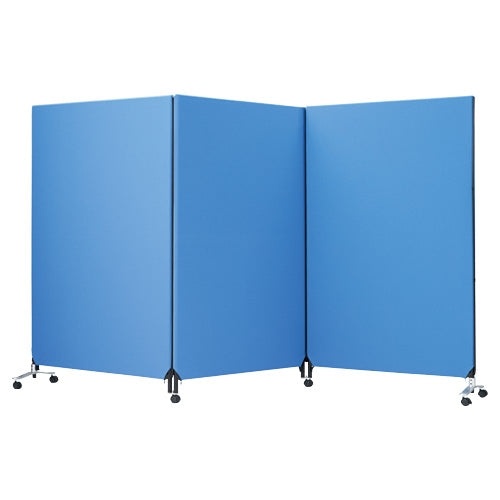 PLUS（プラス）オフィス家具 ZIP2 衝立 YSNP-3000M ブルー　