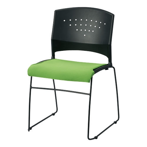 PLUS（プラス）オフィス家具 会議イス GK-C10R グリーン　