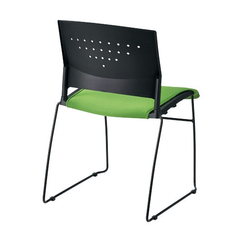 PLUS（プラス）オフィス家具 会議イス GK-C10R グリーン　