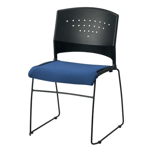 PLUS（プラス）オフィス家具 会議イス GK-C10R ネイビー　