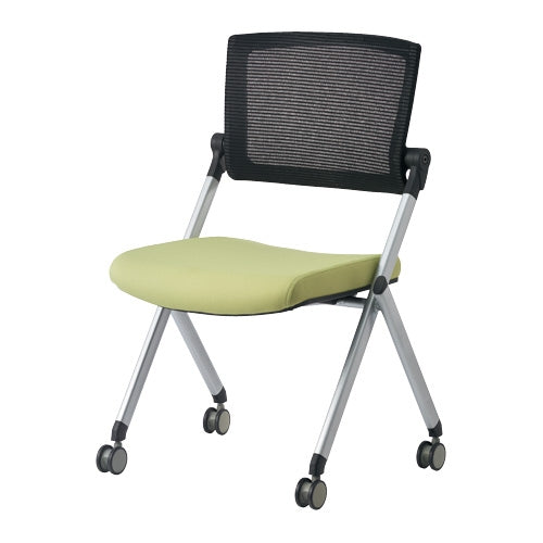 PLUS（プラス）オフィス家具 会議イス GK-90SM グリーン 肘無　