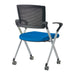 PLUS（プラス）オフィス家具 会議イス GK-A90SM ブルー 肘付　
