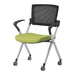 PLUS（プラス）オフィス家具 会議イス GK-A90SM グリーン 肘付　