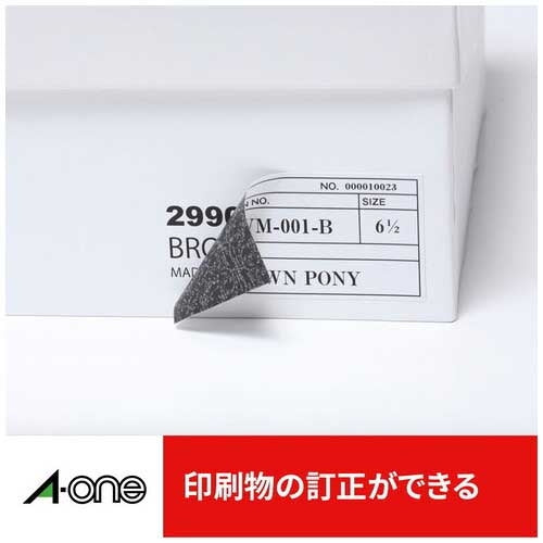 A-one multi-label wit correctie 12 pagina's 31665 4906186316651