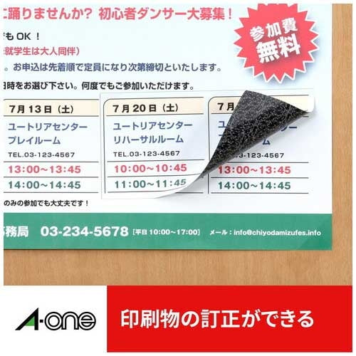 A-one multi-label white correction 1 page 31660 4906186316606