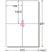 A-one correzione bianca multietichetta 4 pagine 31661 4906186316613