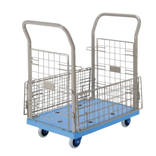 PLUS（プラス）オフィス家具 環境静音網台車 NP-107GS　4546678005733